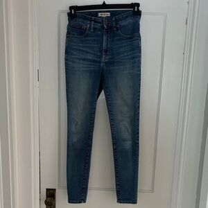 Madewell Curvy High Rise Skinny Jeans